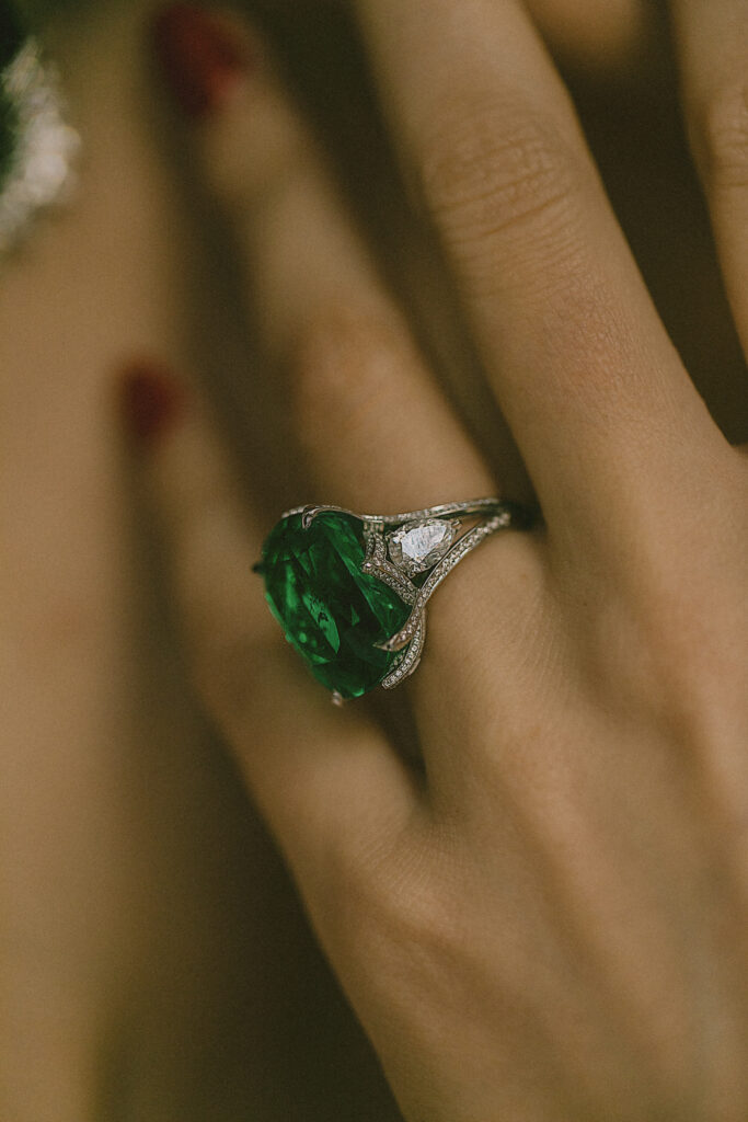 colombian emerald ring