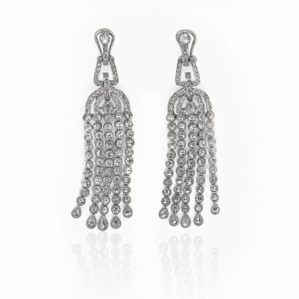 Astral Light Diamond Chandelier Earrings