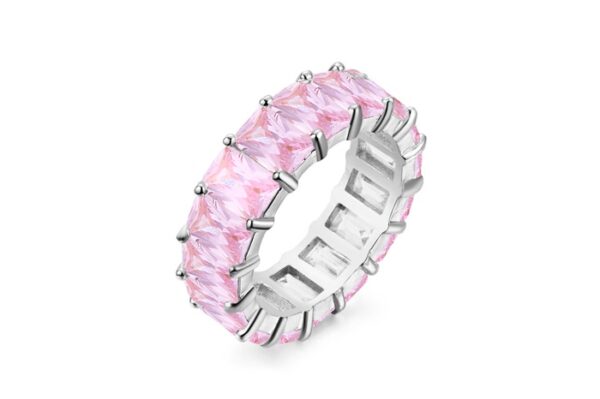 Large Rose Eternity Ring